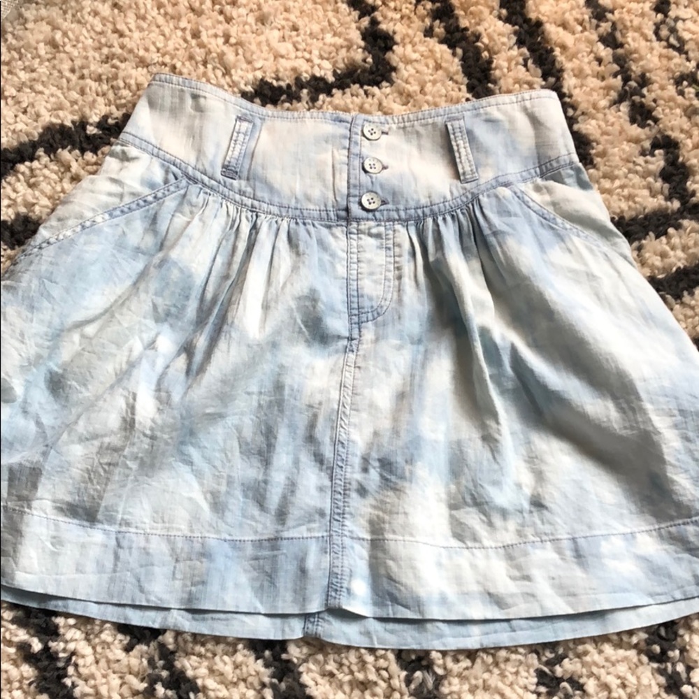 Denim skirt
